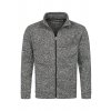 Stedman ST5850 | Knit Fleece Jacket (Farba Dark Grey Melange, Veľkosť XXL)