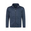 Stedman ST5850 | Knit Fleece Jacket (Farba Marina Blue Melange, Veľkosť XXL)