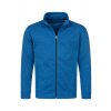 Stedman ST5850 | Knit Fleece Jacket (Farba Blue Melange, Veľkosť XXL)