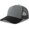 grey/dark grey/black - 5-panelová šiltovka pre kamiónistov