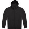 B&C | ID.224 Zip Hood (Farba black, Veľkosť 5XL)