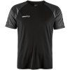 Craft | Squad Go Contrast Jersey M (Farba black/granite, Veľkosť 3XL)