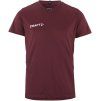 Craft | Squad Go Jersey Solid Jr (Farba maroon, Veľkosť 158-164)