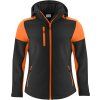 Printer | Prime Softshell Women (Farba black/orange, Veľkosť XXL)