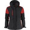 Printer | Prime Padded Softshell Women (Farba black/red, Veľkosť 3XL)