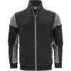 Printer | Prime Sweater Full Zip Men (Farba black/anthracite, Veľkosť 5XL)