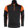 Printer | Prime Halfzip Sweater (Farba black/orange, Veľkosť 5XL)