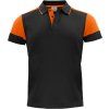 Printer | Prime Polo Men (Farba black/orange, Veľkosť 5XL)