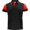 Printer | Prime Polo Men (Farba black/red, Veľkosť 5XL)