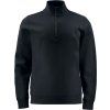 ProJob | 2128 Sweatshirt 1/2 Zip (Farba black, Veľkosť 4XL)