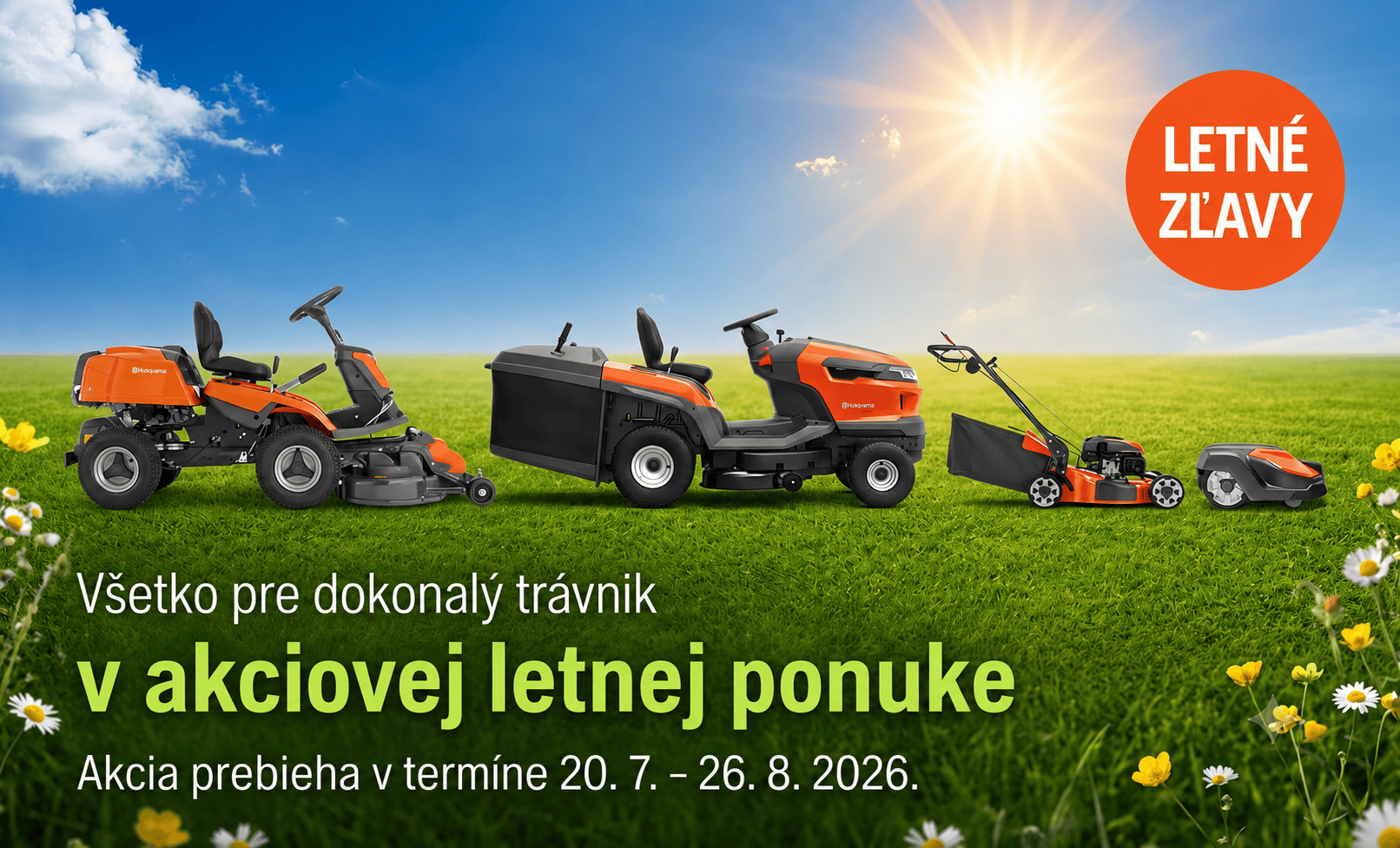 Letná akcia Husqvarna 2026