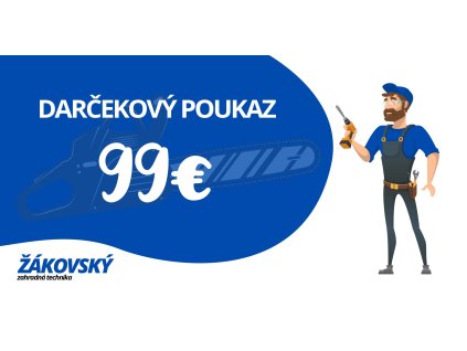 Darčekový poukaz v hodnote 99 €