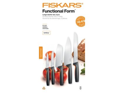 Veľká štartovacia súprava s 5 nožmi Functional Form