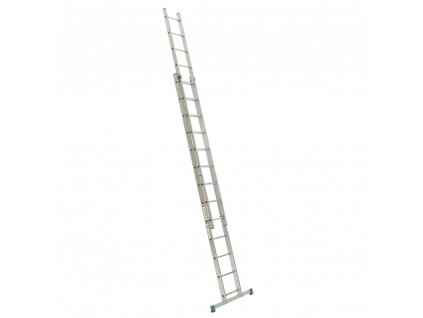 Hliníkový rebrík dvojdielny výsuvný 7213* PROFI