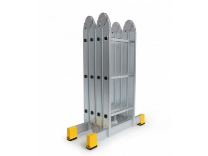 Hliníkový Rebrík štvordielny kĺbový 4410 PROFI PLUS
