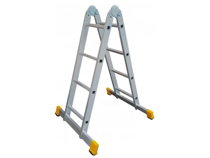 Hliníkový rebrík dvojdielny kĺbový 4204 PROFI PLUS