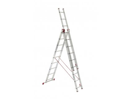 Trojdielny univerzálny neprofesionálny rebrík 6609 HOBBY