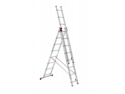 trojdielny univerzalny neprofesionalny rebrik hobby