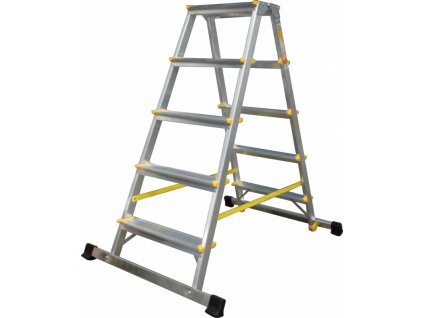 Schodíky obojstranné hliníkové so stabilizátorom 2-stupňové HOBBY