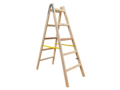 2905 Drevený rebrík dvojdielny /ŠTAFLE /PREMIUM/ PROFI