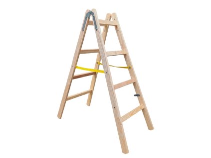 2904 Drevený rebrík dvojdielny /ŠTAFLE /PREMIUM/ PROFI