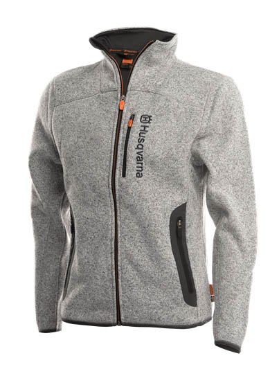 Husqvarna Bunda fleecová, dámska, šedá Veľkosť: M