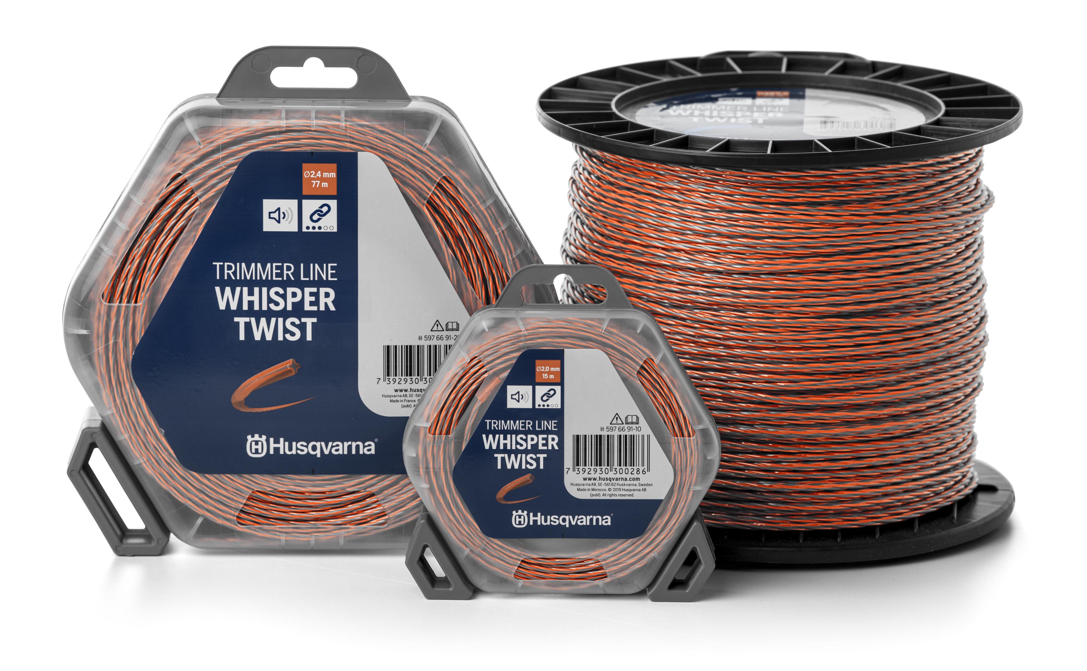 Husqvarna Vyžínacie lanko Whisper Twist 2,4mm - 210m