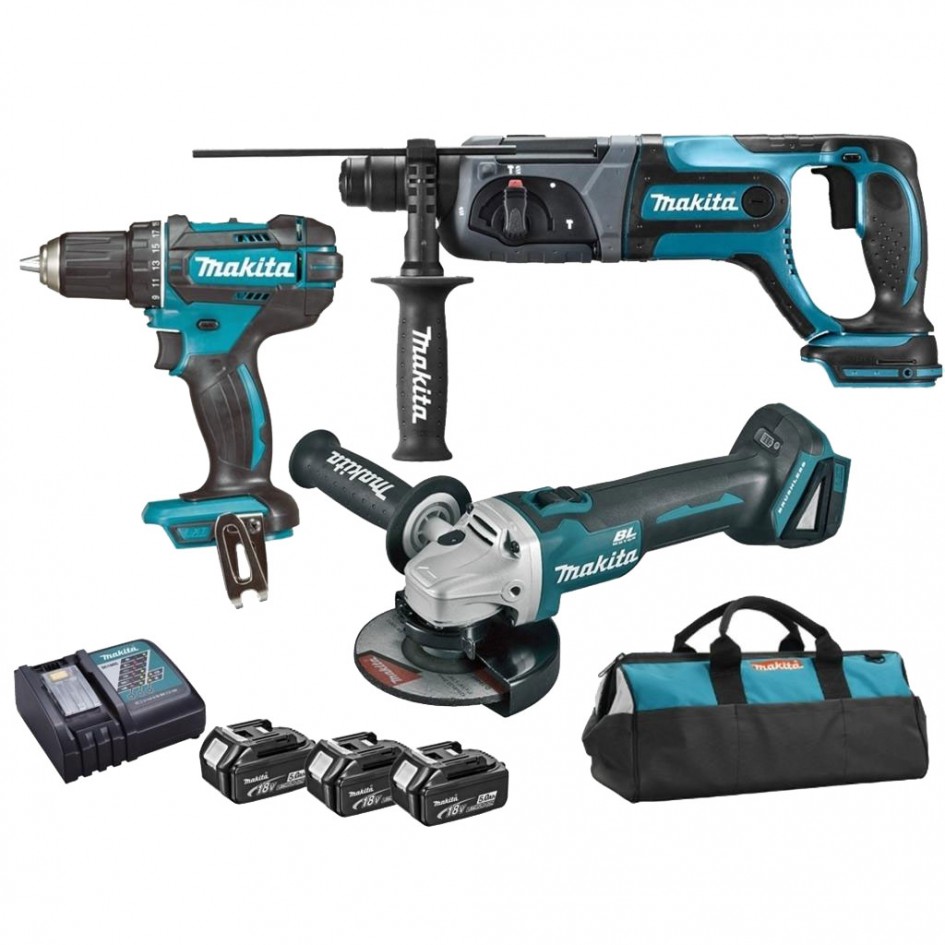 Makita SADA AKUMULÁTOROVÉHO NÁRADIA DLX3078TX1