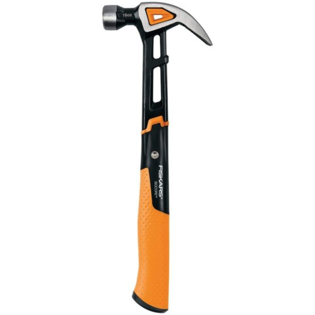 FISKARS Tesárske kladivo M 16oz/13,5”, zahnuté čeľ