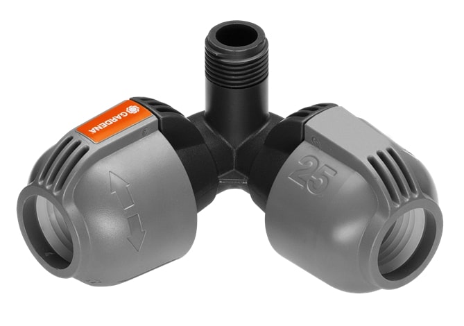Gardena Rohová prípojka k zadažďovaču 25 mm x vonkajší závit 1/2"