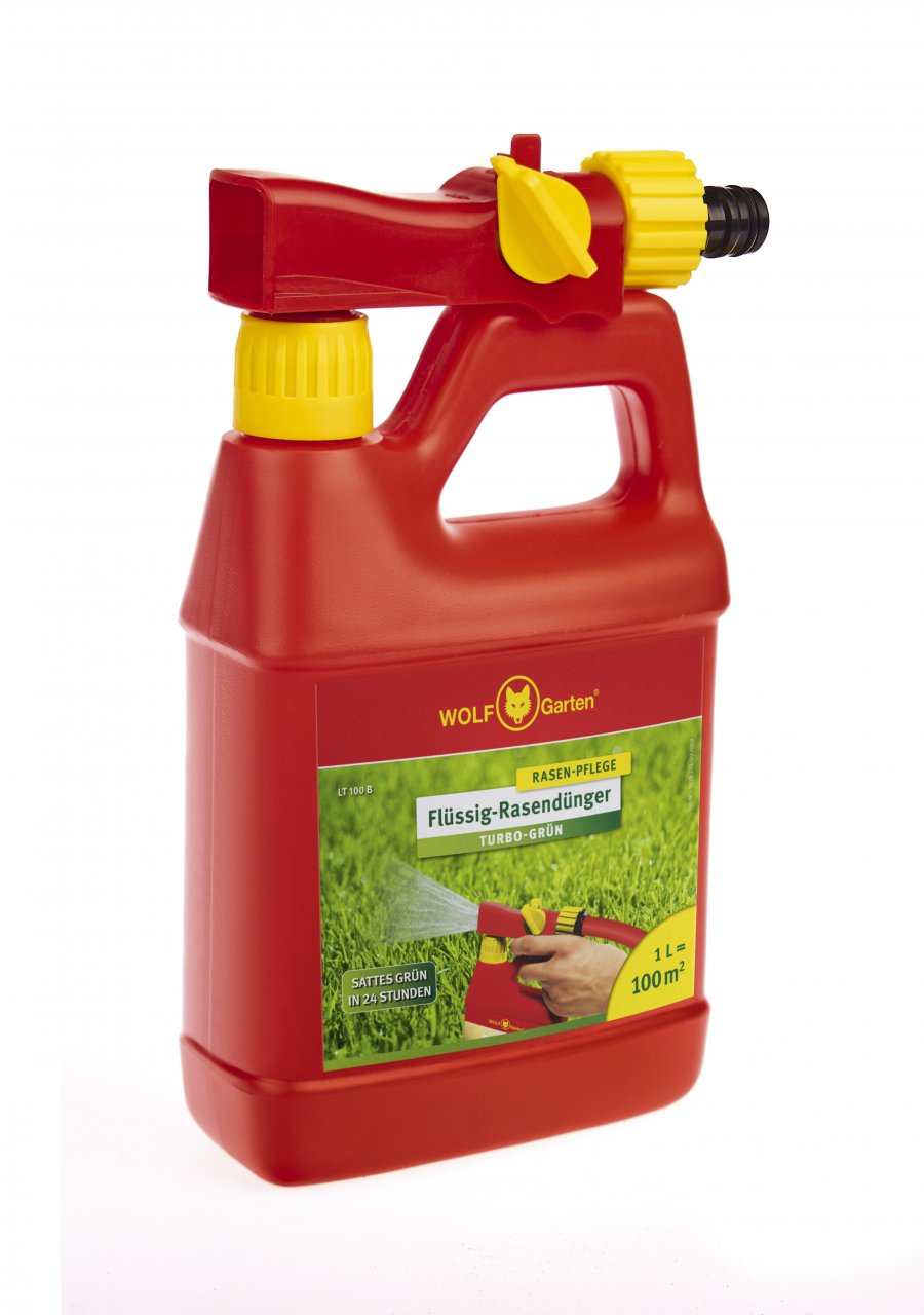 WOLF-Garten LT 100 B TEKUTÉ HNOJIVO TURBO 1 L NA 100 m2