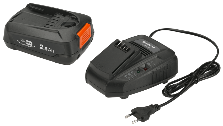 Gardena Štartovacia súprava P4APBA 18V/45 + AL 1830 CV
