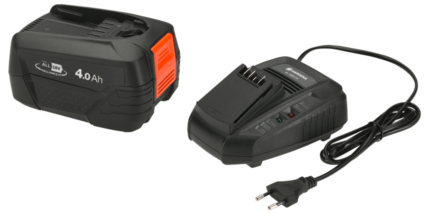 Gardena Štartovacia súprava P4APBA 18V/72 + AL 1830 CV