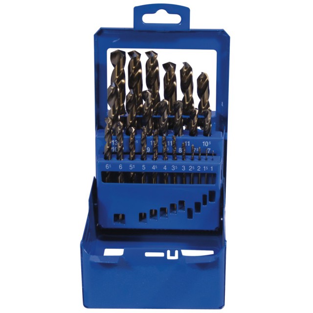 Makita - príslušenstvo + SADA VRTAKOV 1-13MM 25 SET COBALT