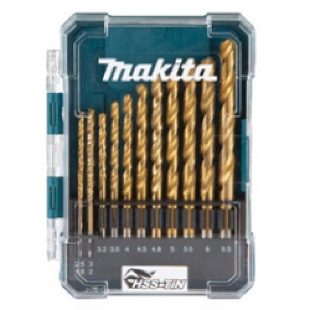 Makita - príslušenstvo +SADA VRTÁKOV HSS-Tin 13KS