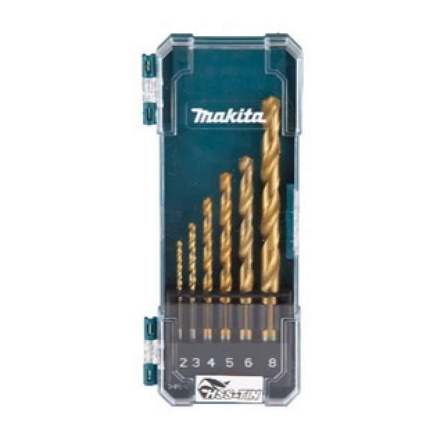 Makita - príslušenstvo +SADA VRTÁKOV HSS-Tin 6 KS