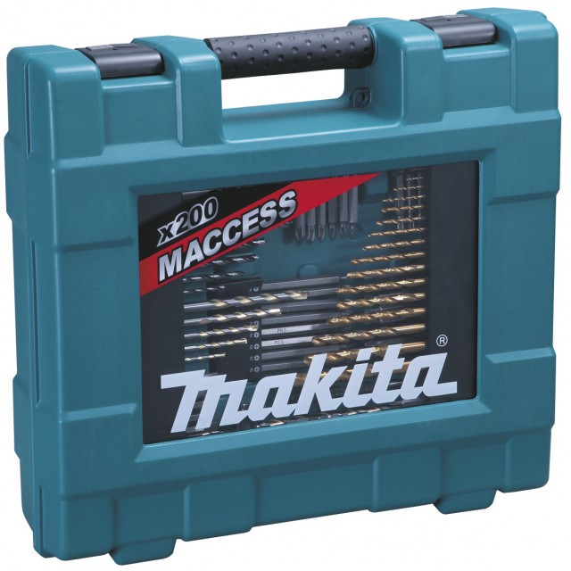 Makita - príslušenstvo +SADA BITOV/VRTÁKOV/NÁRADIA 200KS