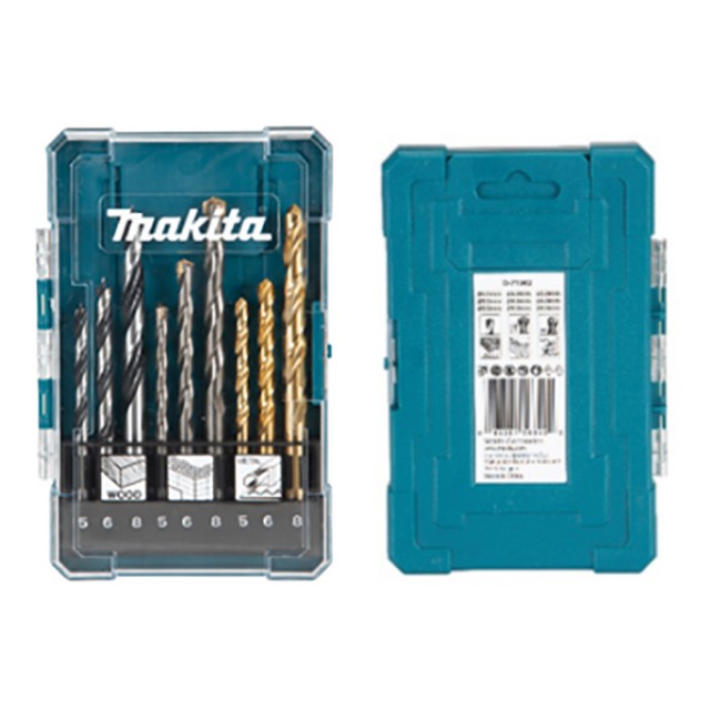Makita - príslušenstvo +SADA VRTÁKOV 9KS KOV/BETÓN/DREVO