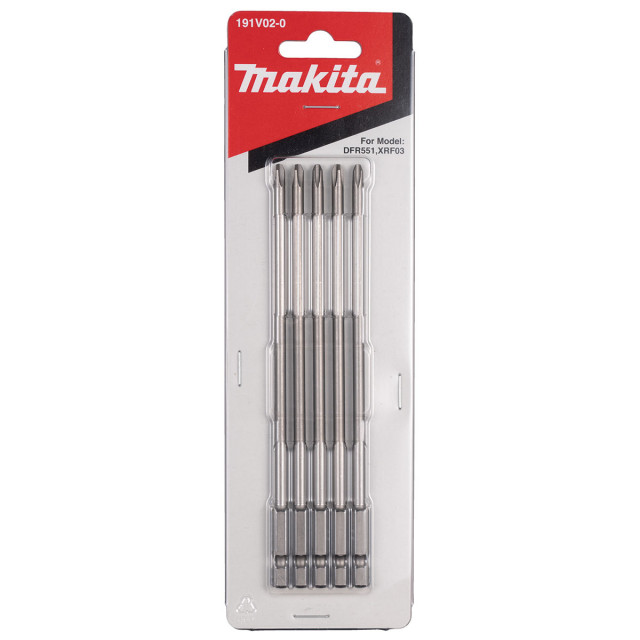 Makita - príslušenstvo +SADA BITOV 155 MM PH2 5 KS