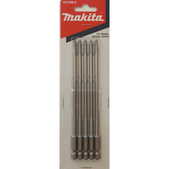 Makita - príslušenstvo +SADA BITOV 155 MM PZ2 5 KS