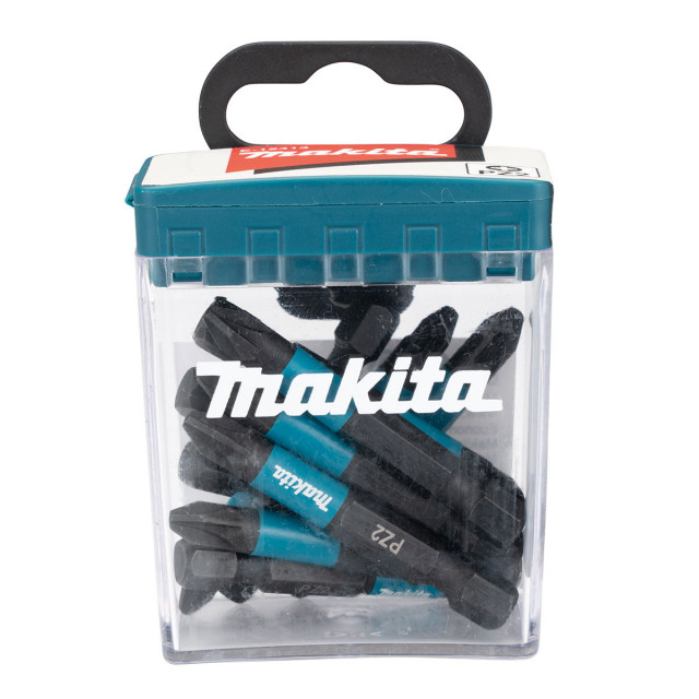 Makita - príslušenstvo +SADA BITOV IMPACT BLACK PZ2 50 MM 10 KS