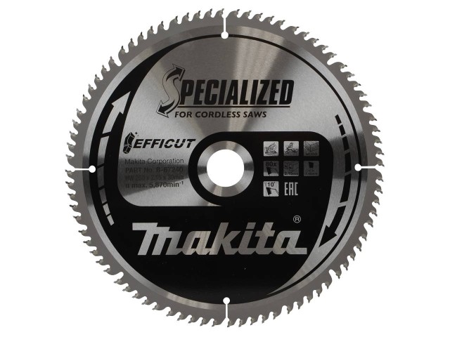 +KOTÚČ PÍLOVÝ EFFICUT 260x30mm 80z