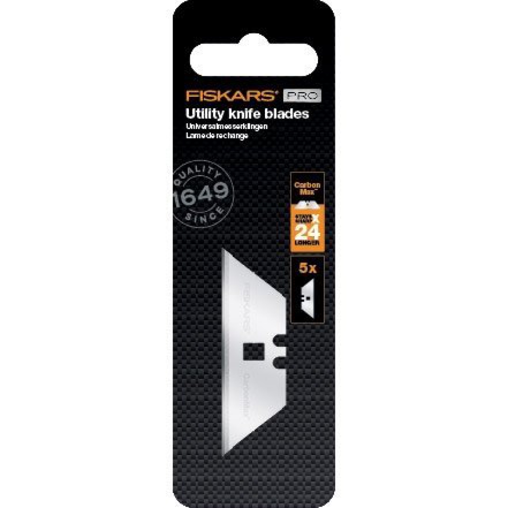 FISKARS CarbonMax rezné hrany pre univerz. nôž, 5 ks