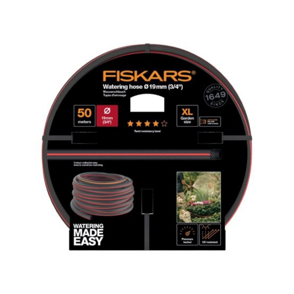 FISKARS Hadica 50 m, 19 mm (3/4”) Q4