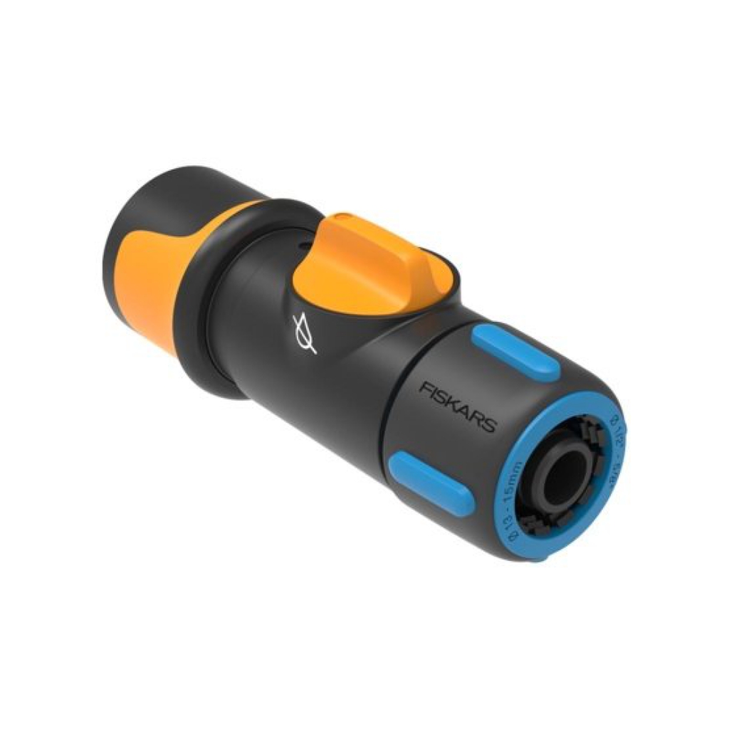 FISKARS Rýchlospojka hadice Comfort ON/OFF 13 – 15 mm (1/2”- 5/8”)