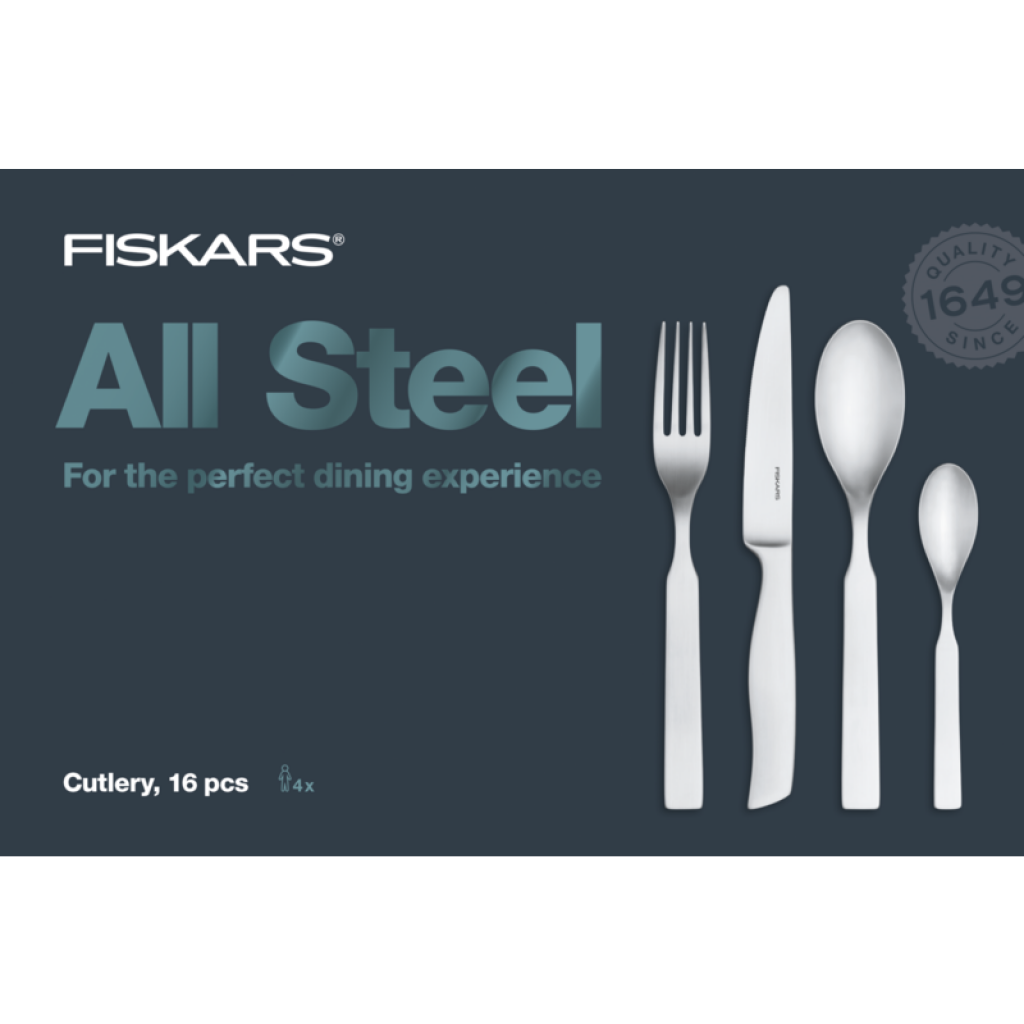 FISKARS Súprava príborov All Steel, 16 ks