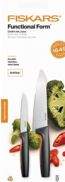 FISKARS Kuchárska súprava s 2 nožmi Functional Form
