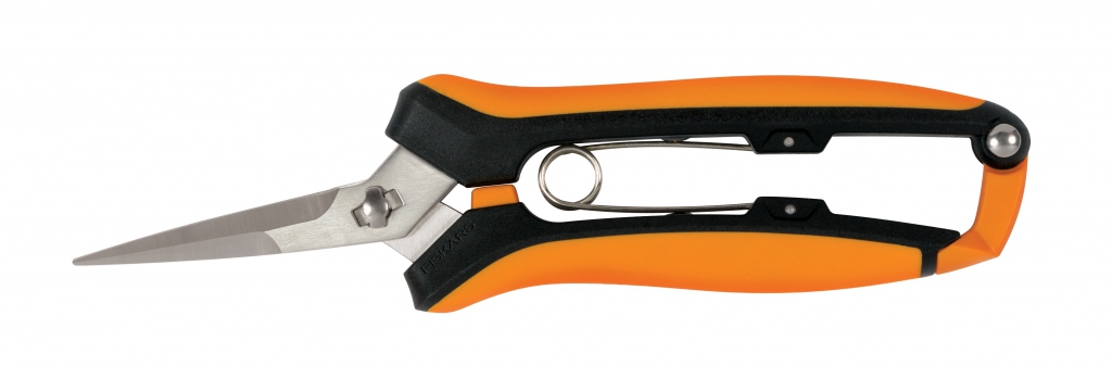 FISKARS Zastrihávacie nožnice Micro-Tip Solid , zahnuté SP160