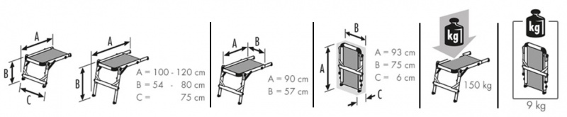 Alve Schodisková platforma TP 1