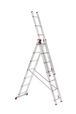Alve Trojdielny univerzálny neprofesionálny rebrík 6607 HOBBY